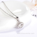 Flower Pendant 925 Pave Flower Pendants